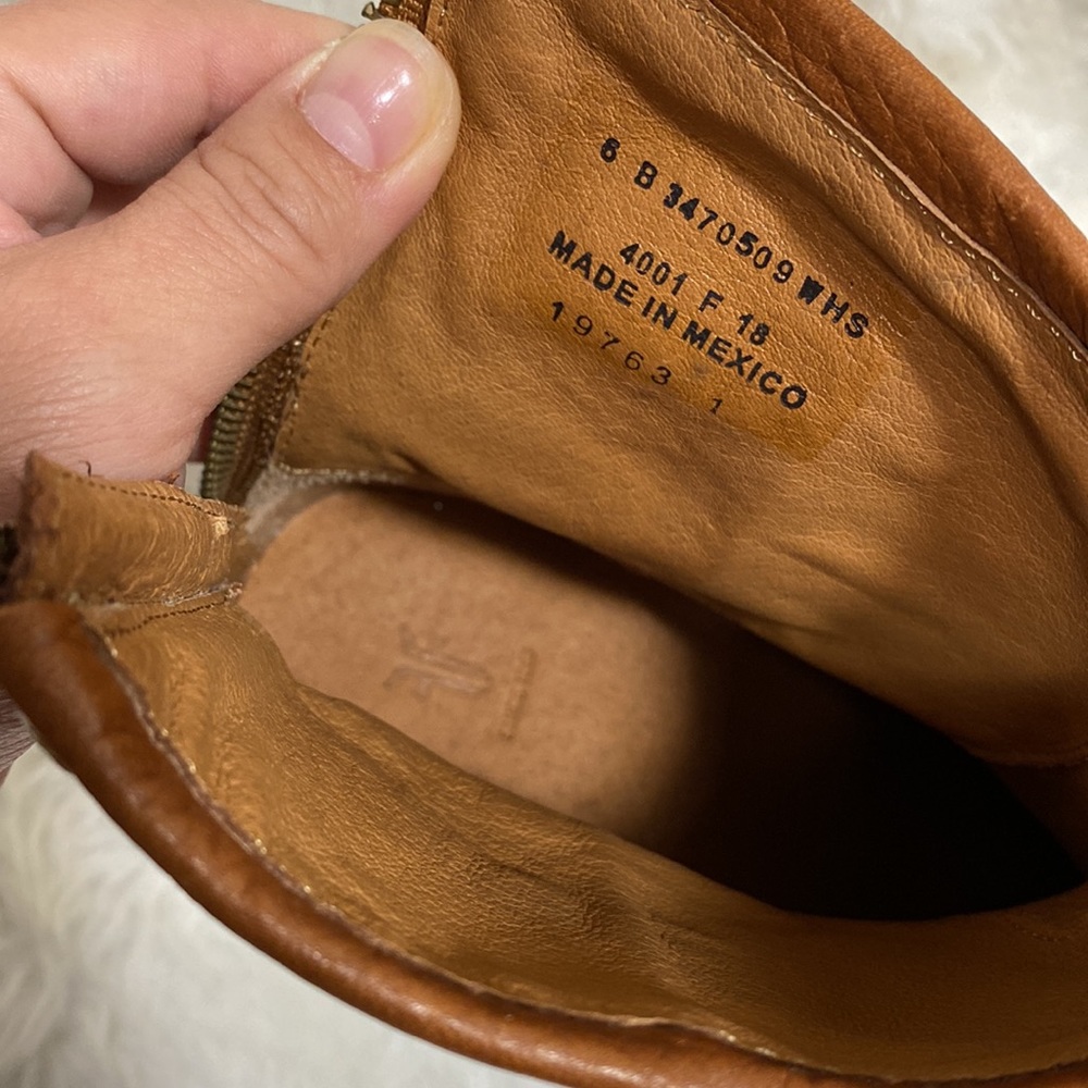Frye Phillip Harness Short calf Boots - Picture 3 of 4
